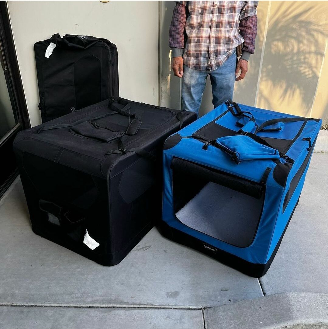 NEW Foldable Dog Crate Pet Carrier Bag