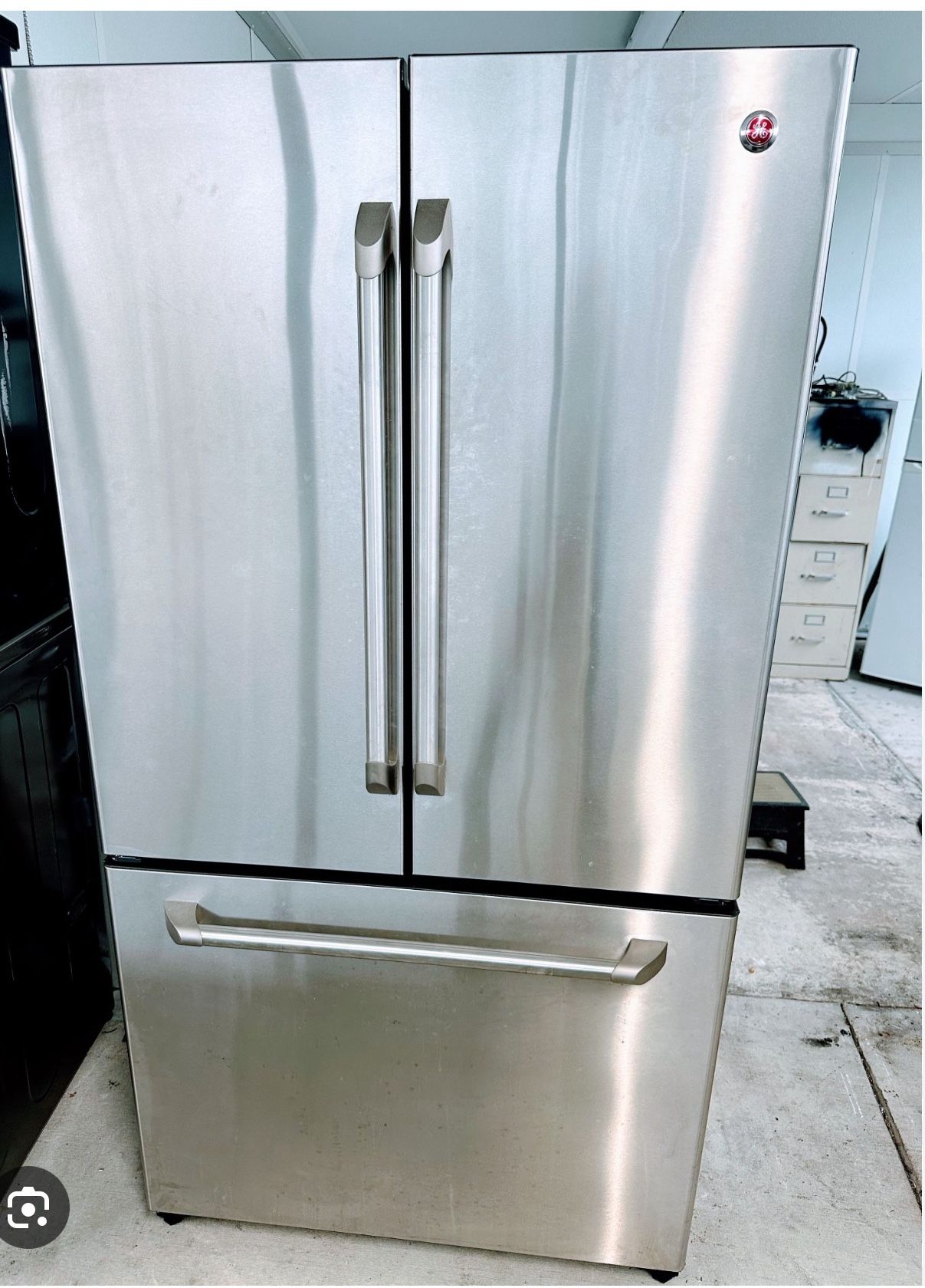 GE Counter Depth Stainless Steel Refrigerator 