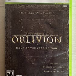 The Elder Scrolls IV: Oblivion - Game of the Year Edition (Xbox 360, 2011)