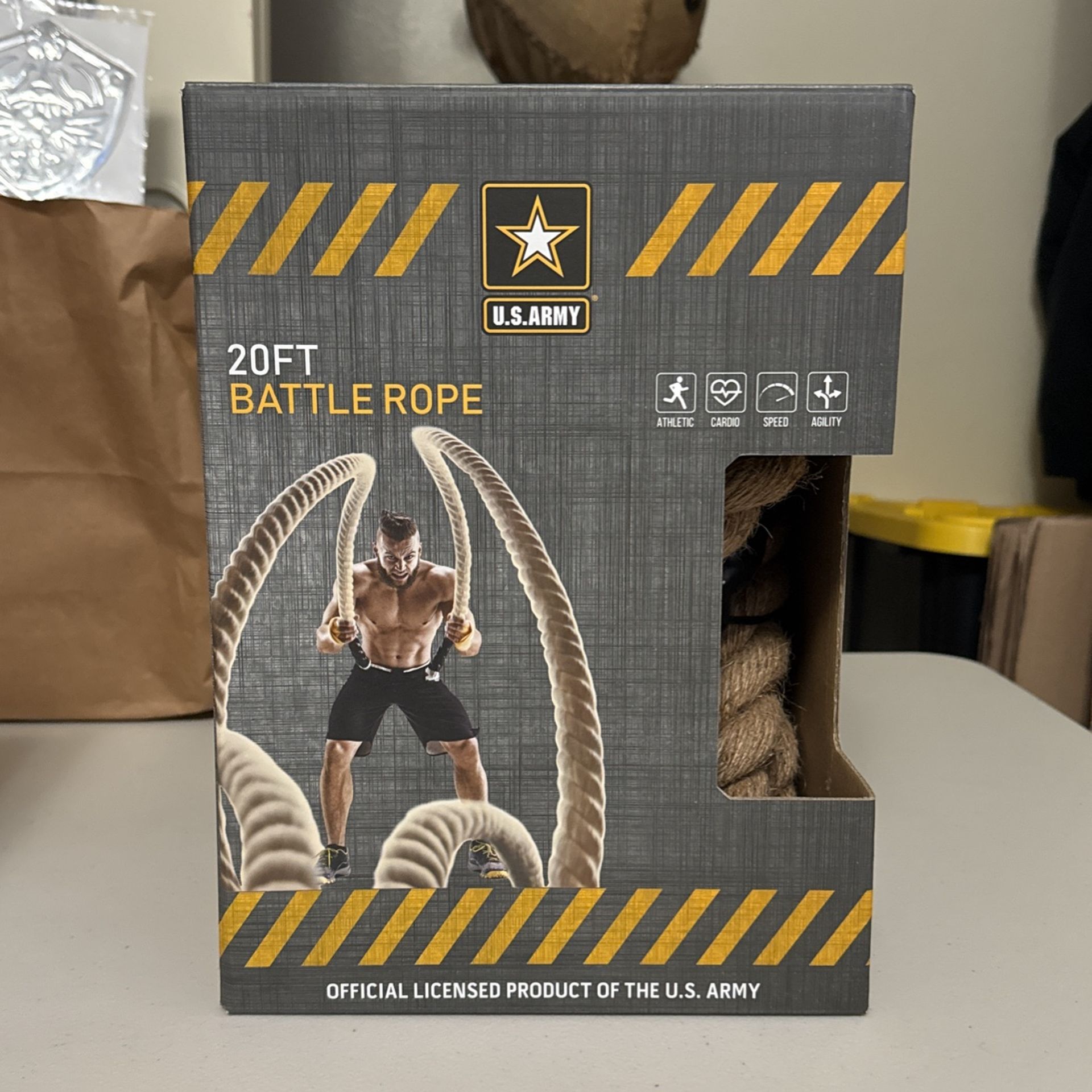 US Army 20Ft Battle Rope for Sale in El Monte CA OfferUp