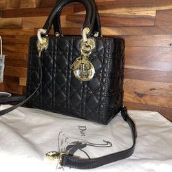 Lady Dior Bag Black