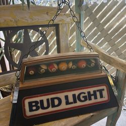 Vintage Pool Table Bar Light