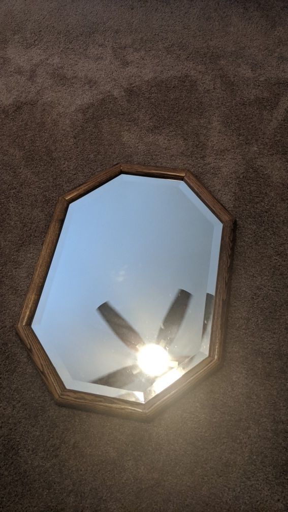 Hanging mirror