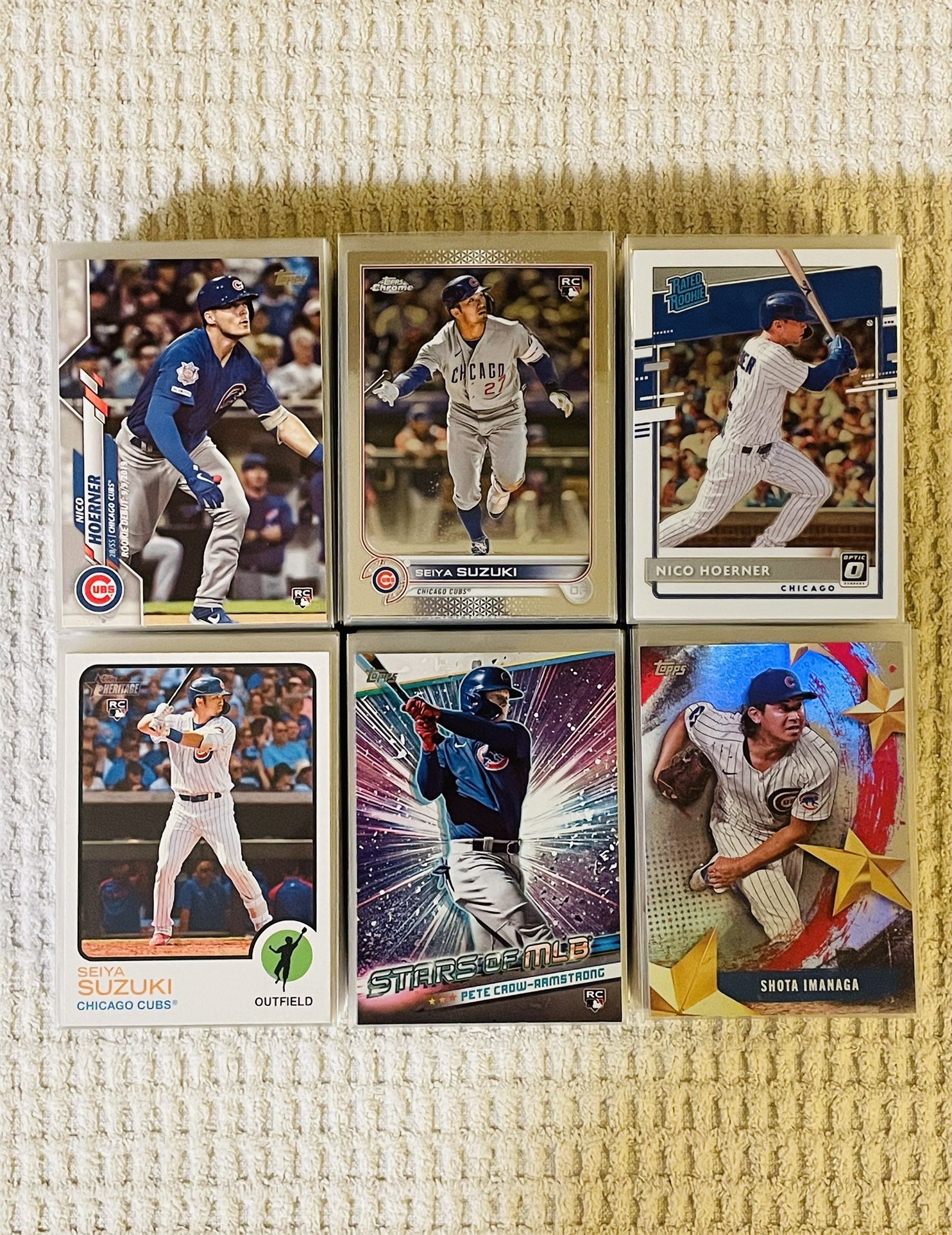 Chicago Cubs 340 Card Baseball Lot!