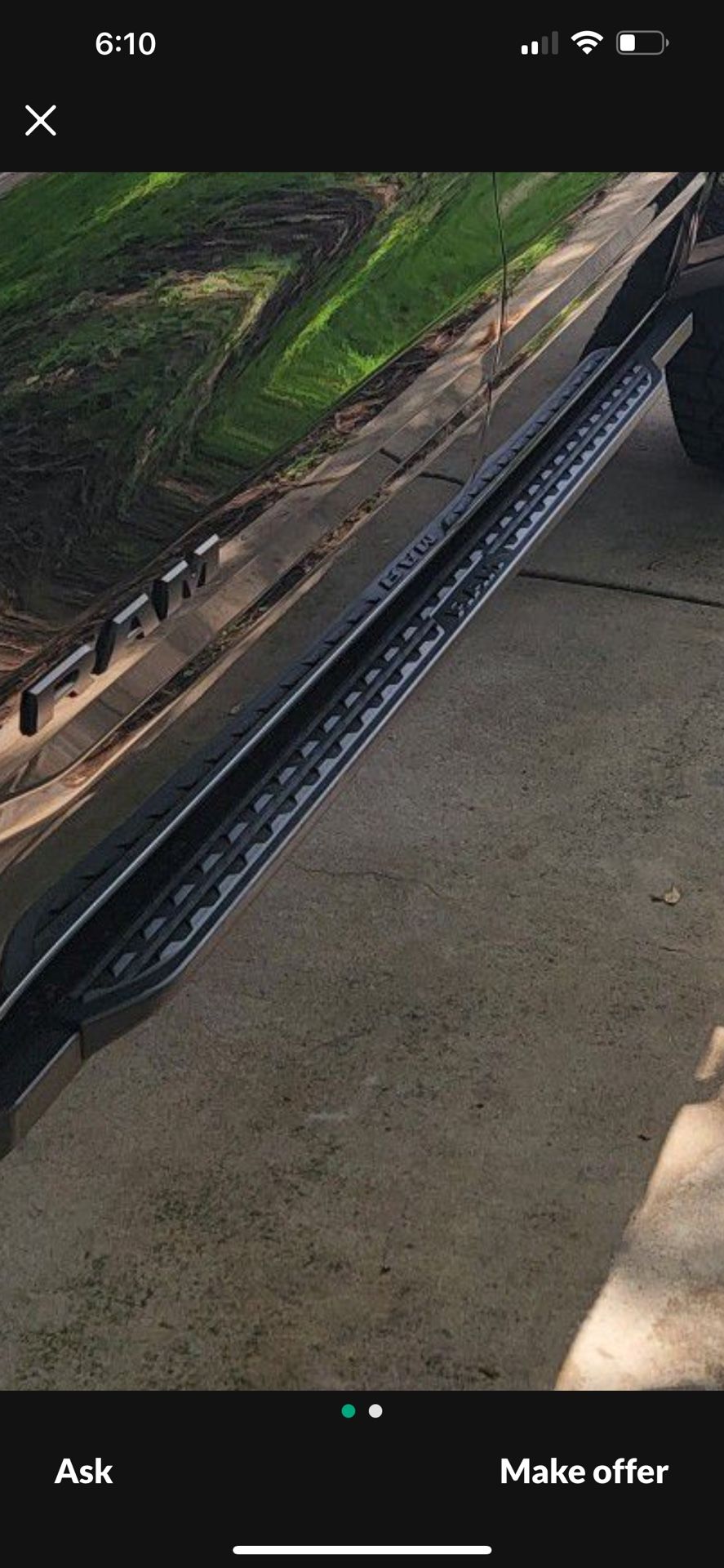 Ram 1500 TRX Mopar OEM Rock Rails (2021-2024)