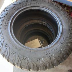3 Used Truck Tires 37 x 12.5 (Tires only)