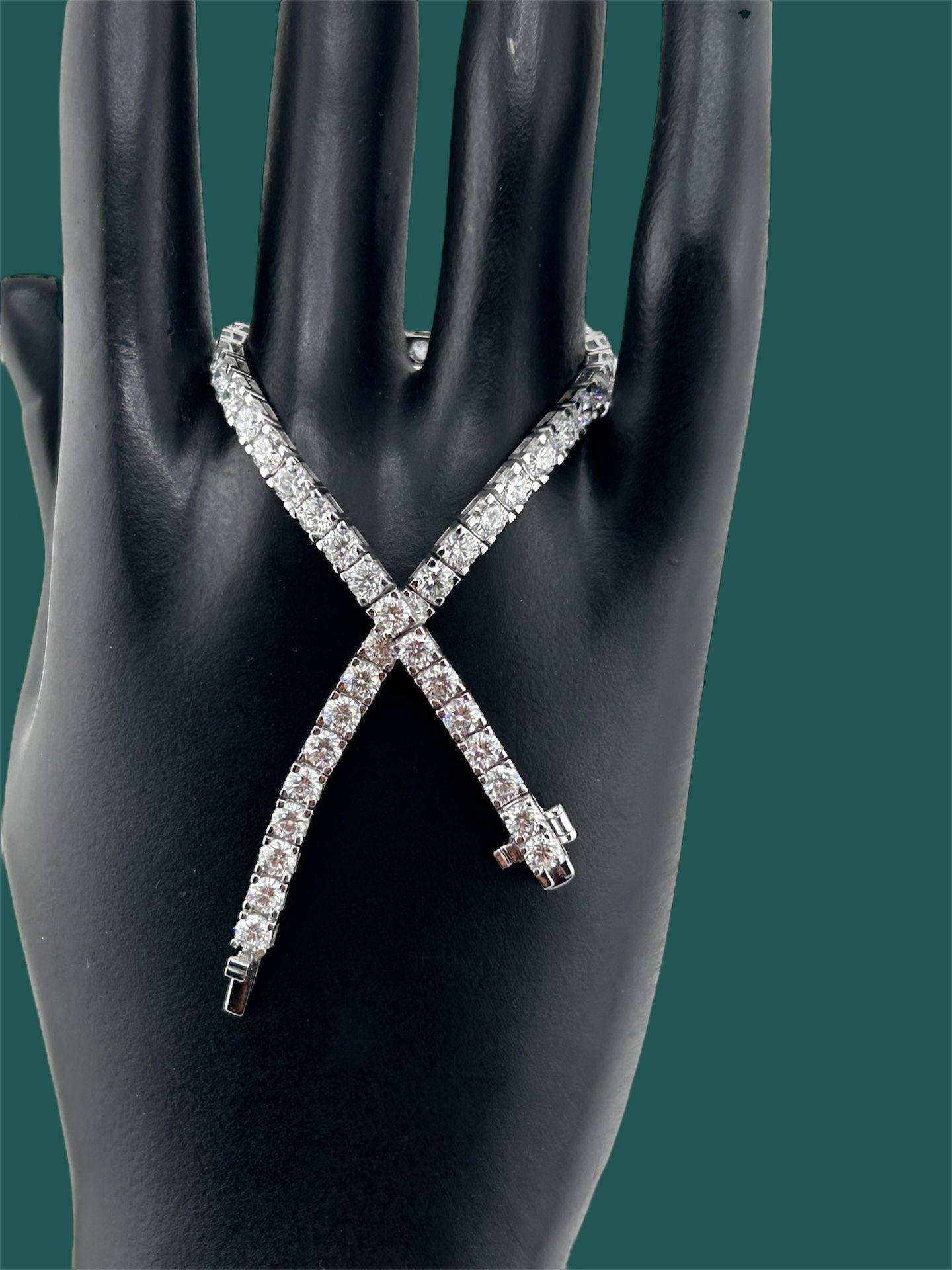 Tennis Bracelet In 14k White Gold