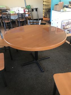 48 inch round restaurant table