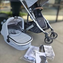 Uppa Cruz V2 Stroller W Bassinette 
