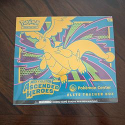 Pokemon Ascended Heroes Pokemon Center ETB