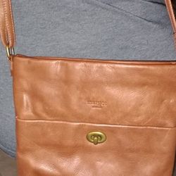 MARGOT  NEW YORK  LEATHER CROSSBODY  $50.