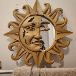 Vintage 90s Sun Mirror 