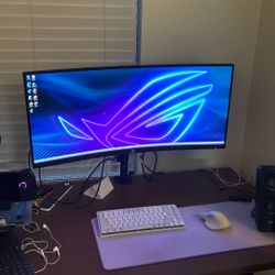 HP P34hc G4 Curved Monitor