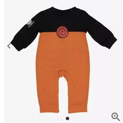 Boxlunch Exclusive-Naruto Hidden Leaf Village Infant Bodysuit Exclusive