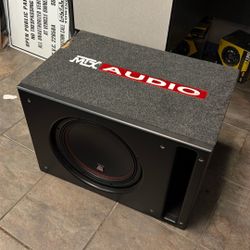 MTX 12” Subwoofer And Box