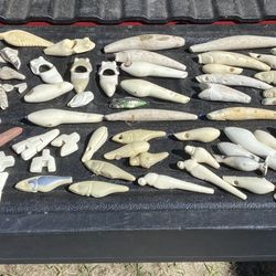 Large Lot Of Fishing Lure Blanks