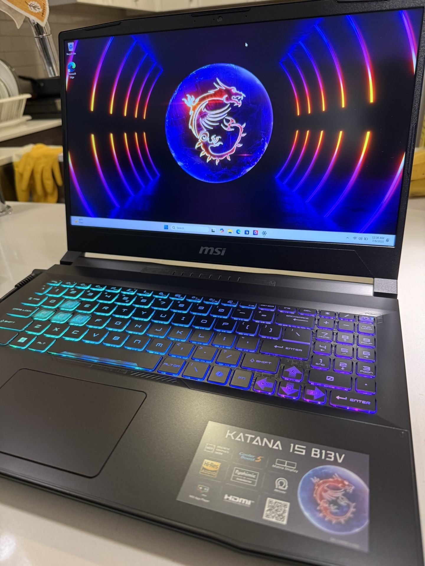 Brand New MSI Gaming Laptop — i7-13620H / RTX 4070 / 16GB RAM / 1TB SSD / 2K 165Hz