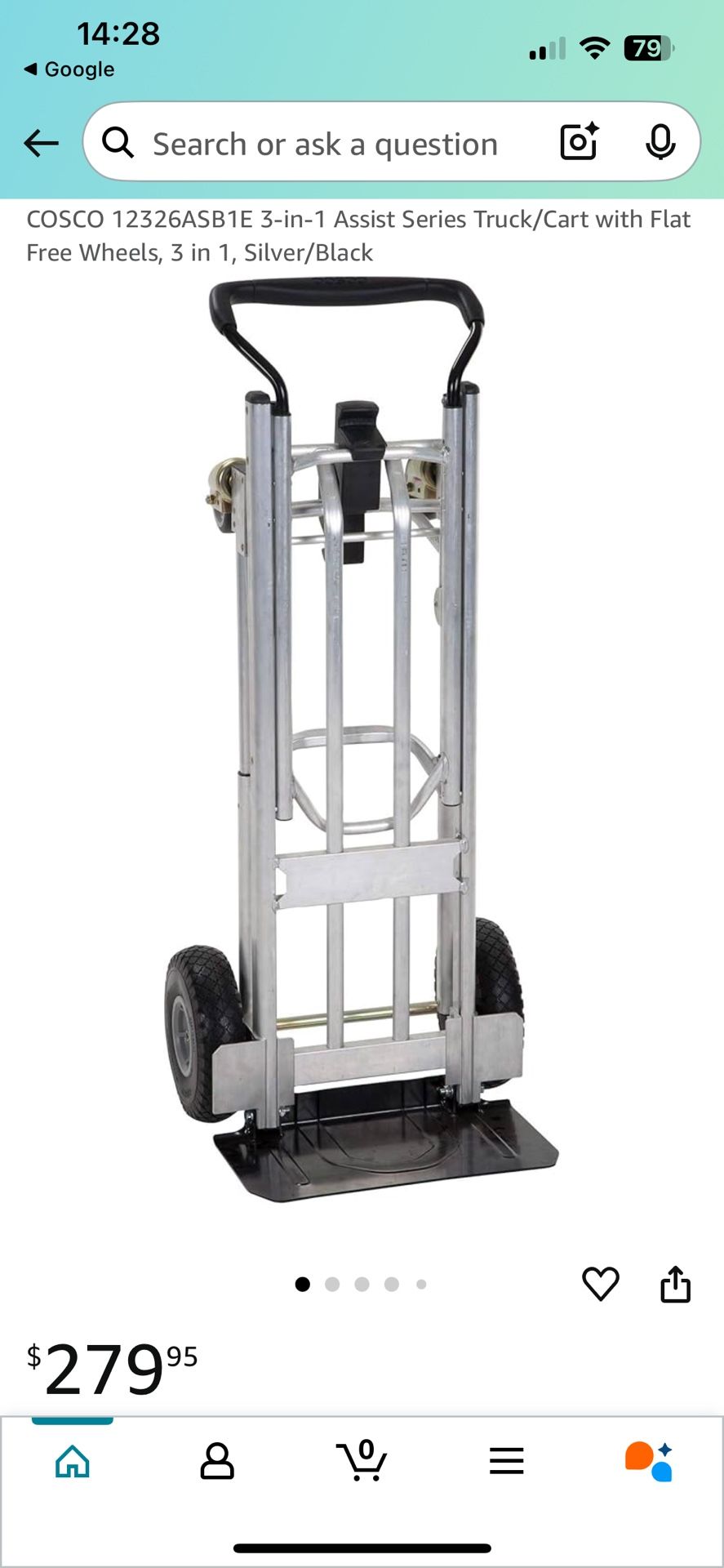 COSCO 3-in-1 Cart