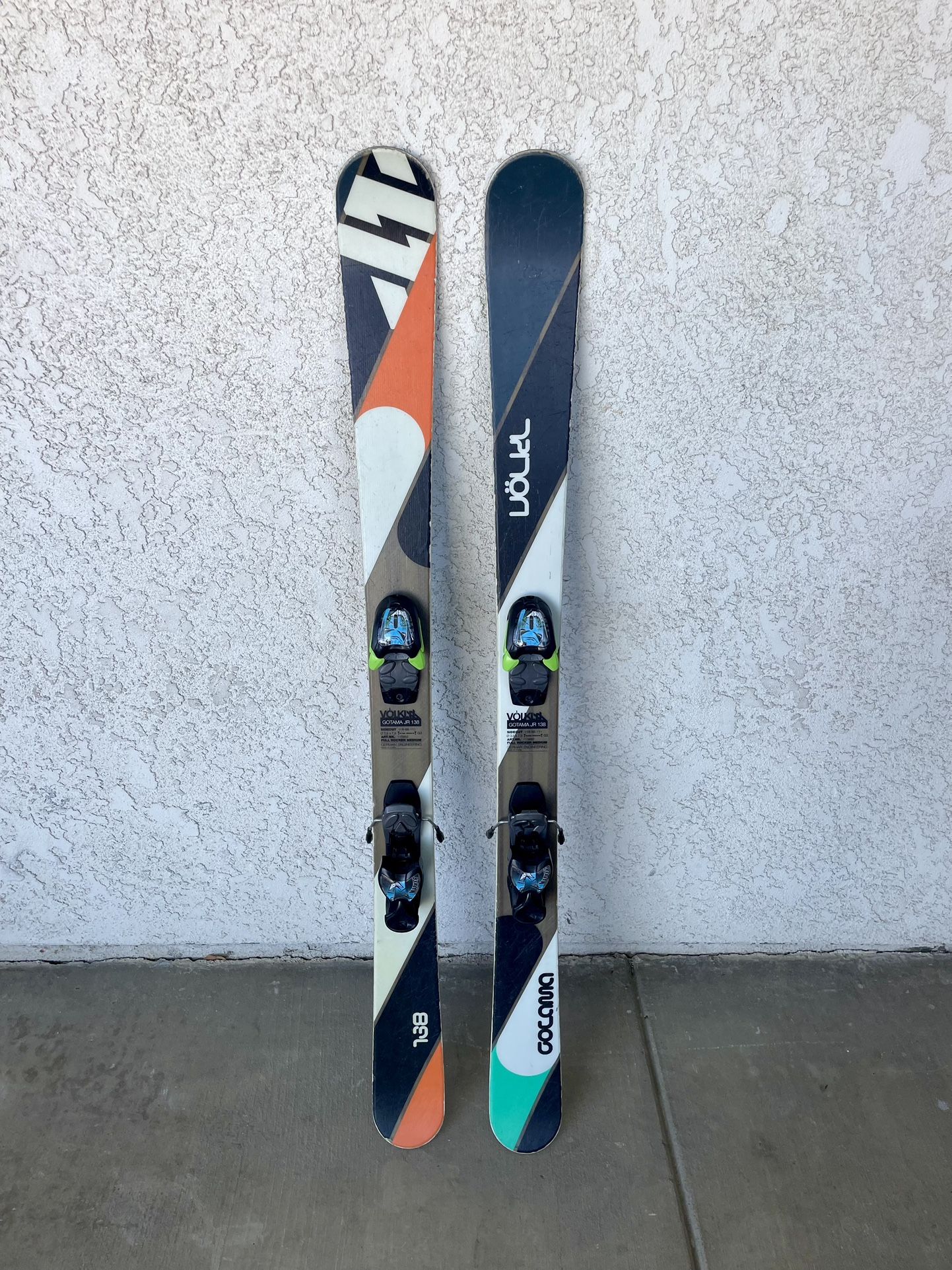 Volkl Gotama Jr Skis size 138 cm