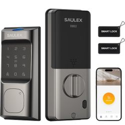 SAULEX DB02 SMART LOCK SUPPORT APP REMOTE 