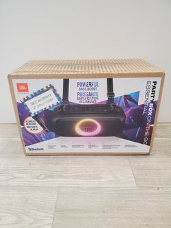🔊 JBL PartyBox On-The-Go Essential Portable Wireless Party Speaker with Wireless Microphone – Black (Brand New) – Starting at $329 or Only $1 to Take