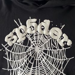 Sp5der OG Web hoodie black Size L