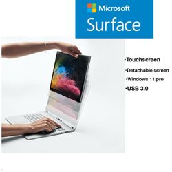 Microsoft Surface Book 2 touchscreen Windows 11 Pro Laptop 