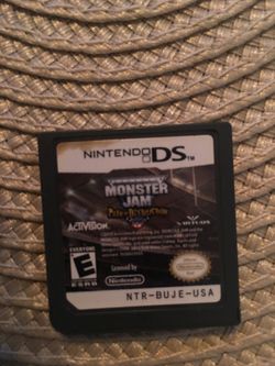 Nintendo ds monster jam