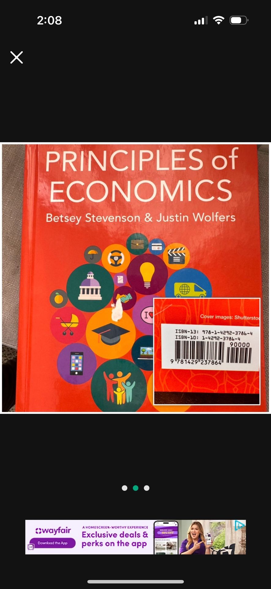 Principle of Economics - Stevenson and Wolfers