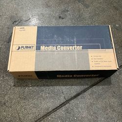 Planet Networking Media Converter - New in Box