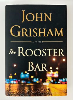 🌸THE ROOSTER BAR by John Grisham (Hardcover - New)