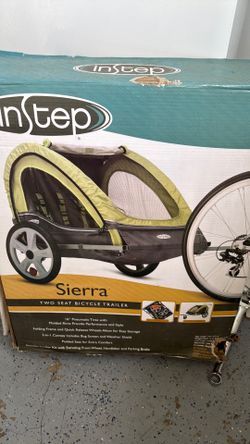 two seat bicycle trailer