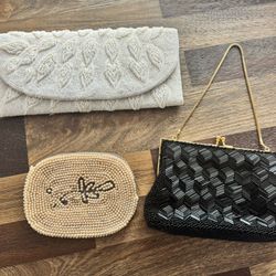 Vintage beaded Purses