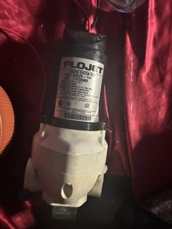Flow jet water pump for an RV works perfectly fine