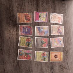 12 Rare Full Illustration Pokemon Cards 