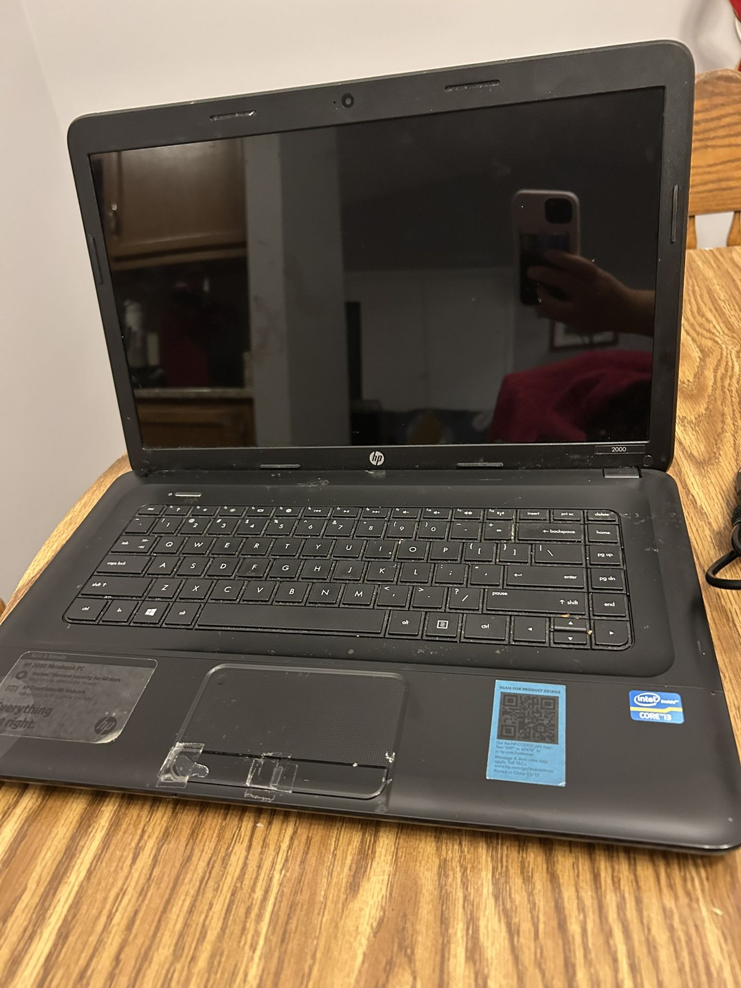 HP 2000 Notebook PC