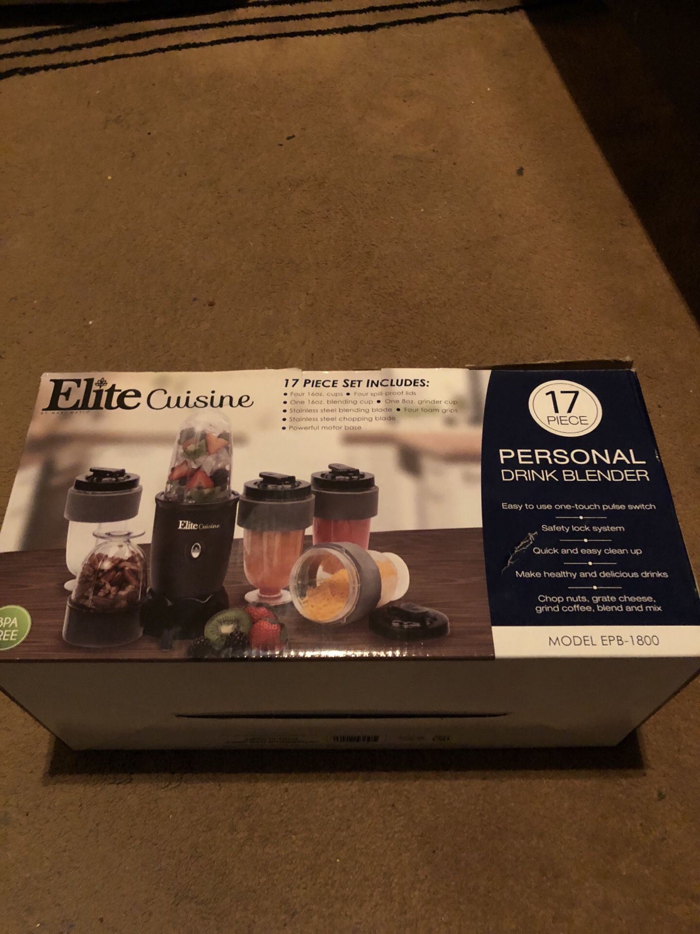 17 piece elite cuisine blender