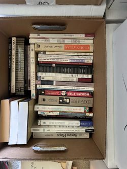 Over 100 books. Different authors, various categories