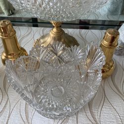 Crystal Antique Bowl 