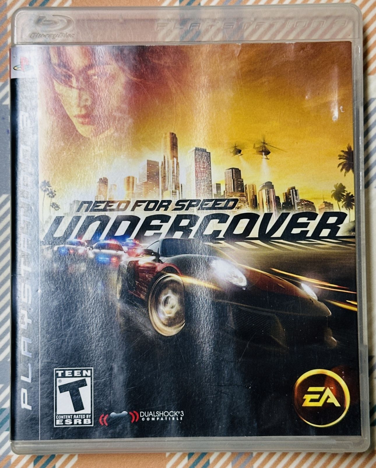 Need For Speed Undercover (Play Station 3, 2008) Tested & Working With Manual