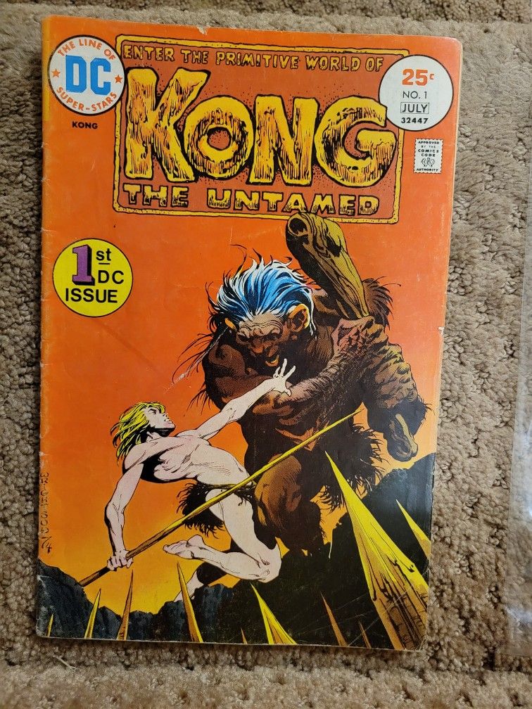 Wrightson 74 KONG the Untamed