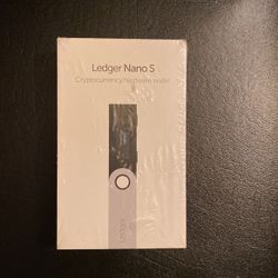 New Ledger nano S Hardware Wallet Crypto Storage