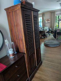 Teak cabinet