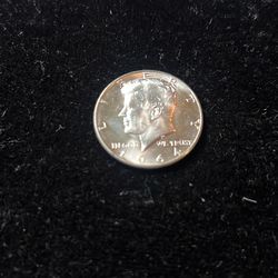 1964-D Kennedy Half silver dollar 90%