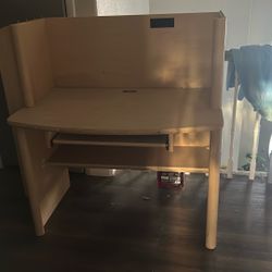 Free Solid Wood Desk
