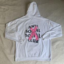 Anti Social Social Club Cancelled Hoodie Size XL