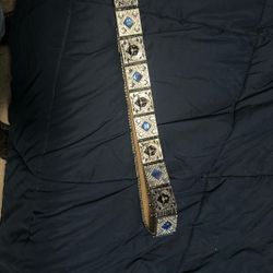 Rhinestone belt