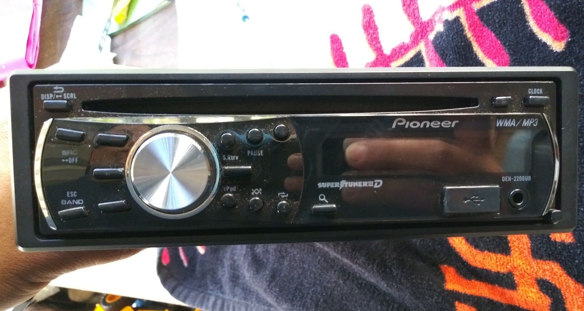 Pioneer Car CD Player / Radio