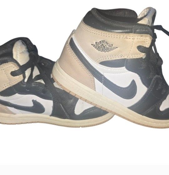 Toddler Jordan 1 Tan/Black – Size 10