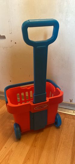 Melissa & Doug Fill & Roll Grocery Basket Toy